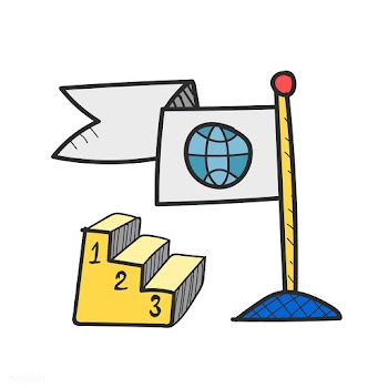 Illustration of global business competition | Free stock vector - 24478