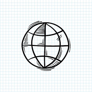Illustration of global symbol isolated on bac.. | Free stock vector - 60916