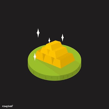 Illustration of gold bars | Free stock vector - 60233