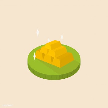 Illustration of gold bars | Free stock vector - 60275