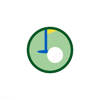 Illustration of golf icon | Free stock vector - 380813