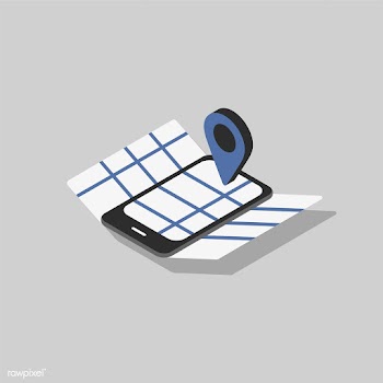 Illustration of GPS navigation | Free stock vector - 393408