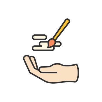 Illustration of graphic design icon