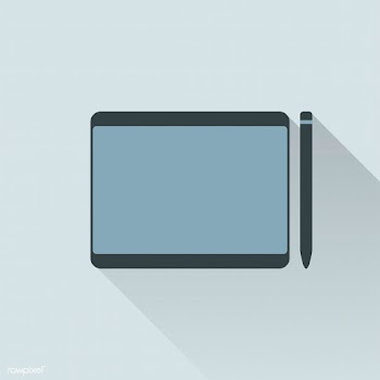 Illustration of graphic designer pen tablet | Free stock vector - 393439