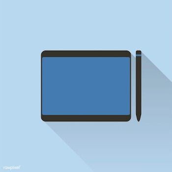 Illustration of graphic designer pen tablet | Free stock vector - 393482