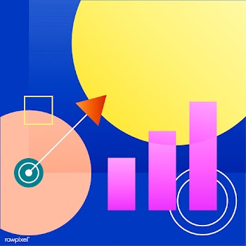 Illustration of growth graph | Free stock vector - 389143