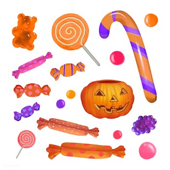 Illustration of Halloween theme candies icon .. | Free stock vector - 486722