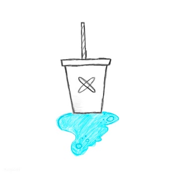 Illustration of hand drawn cold drink icon is.. | Free stock vector - 381782