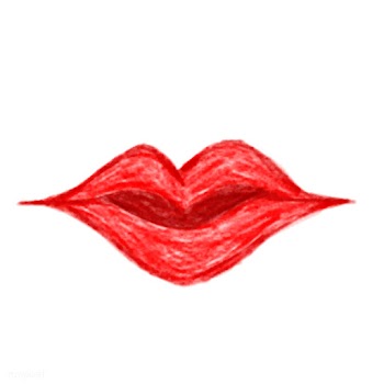 Illustration of hand drawn mouth icon isolate.. | Free stock vector - 381767