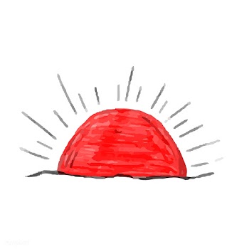 Illustration of hand drawn sunset icon isolat.. | Free stock vector - 381773