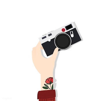 Illustration of hand holding camera | Free stock vector - 251675