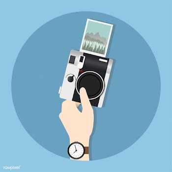 Illustration of hand holding camera | Free stock vector - 251727