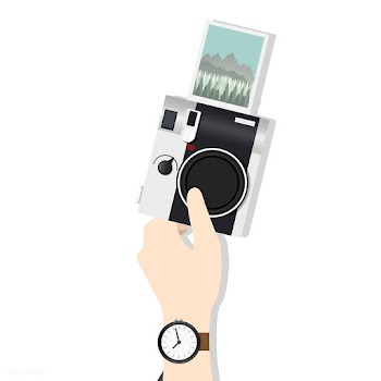 Illustration of hand holding camera | Free stock vector - 251756