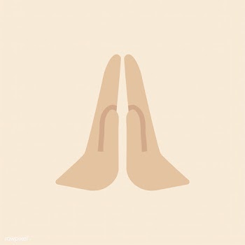 Illustration of hands praying and faith | Free stock vector - 412494