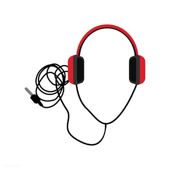 Illustration of headphones icon | Free stock vector - 395210