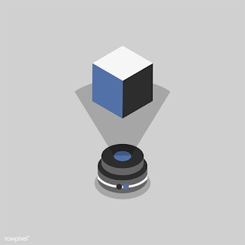 Illustration of holographic technology | Free stock vector - 393499