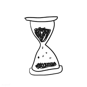 Illustration of hourglass doodle | Free stock vector - 24513