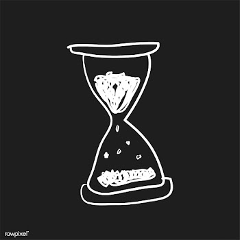 Illustration of hourglass doodle | Free stock vector - 24545