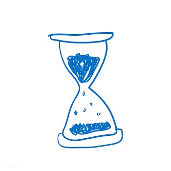 Illustration of hourglass doodle | Free stock vector - 24562