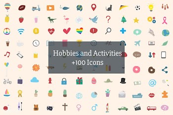 Illustration of human hobbies and activities | Free stock vector - 384889