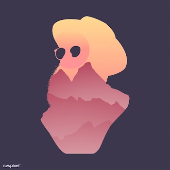 Illustration of human silhouette | Free stock vector - 390093