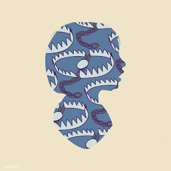 Illustration of human silhouette | Free stock vector - 390419