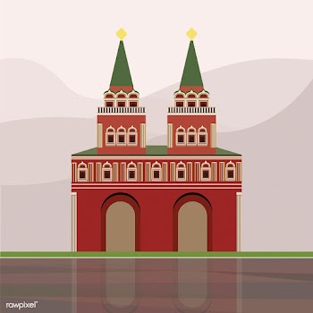 Illustration of Iberian Gate and Chapel | Free stock vector - 393654