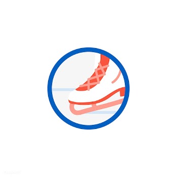 Illustration of ice skating icon | Free stock vector - 380794