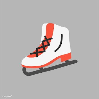 Illustration of ice skating shoe icon | Free stock vector - 380648