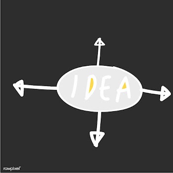 Illustration of idea and arrow vector icon | Free stock vector - 24470