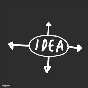 Illustration of idea and arrow vector icon | Free stock vector - 24507