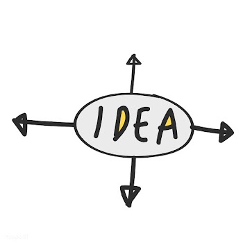 Illustration of idea and arrow vector icon | Free stock vector - 24574