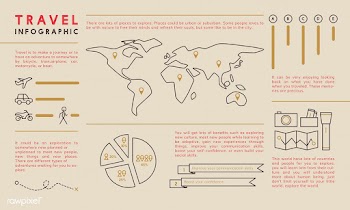 Illustration of infographic template | Free stock vector - 395187
