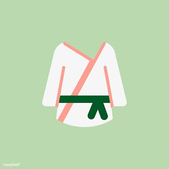 Illustration of judo uniform icon | Free stock vector - 380701