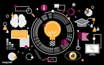 Illustration of light bulb ideas | Free stock vector - 394523
