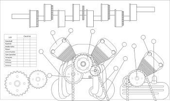 Illustration of machine checklist | Free stock vector - 395079