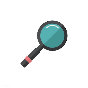 Illustration of magnifying glass icon | Free stock vector - 395023