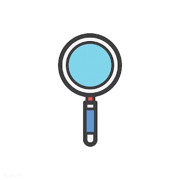 Illustration of magnifying glass icon | Free stock vector - 76683