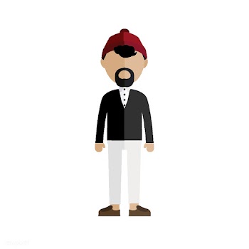 Illustration of man avatar isolated on white .. | Free stock vector - 389007