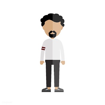 Illustration of man avatar isolated on white .. | Free stock vector - 389263
