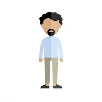 Illustration of man avatar isolated on white .. | Free stock vector - 389277