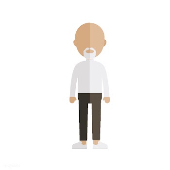 Illustration of man avatar isolated on white .. | Free stock vector - 389284