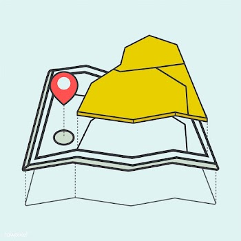 Illustration of map | Free stock vector - 24247