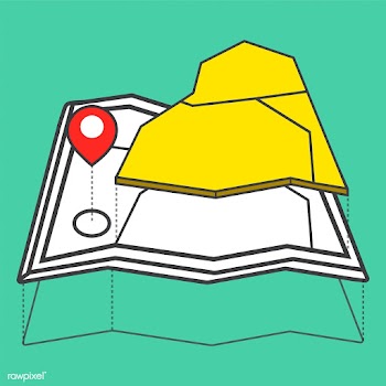 Illustration of map | Free stock vector - 50749