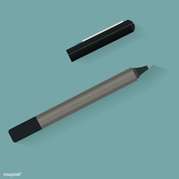 Illustration of marker pen | Free stock vector - 390685