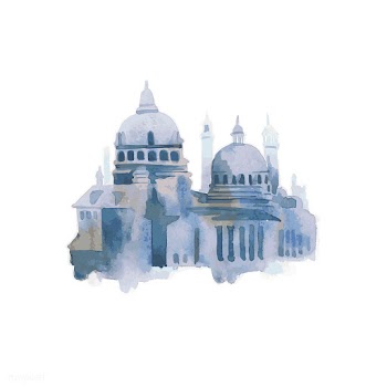 Illustration of Mediterranean city building e.. | Free stock vector - 380533