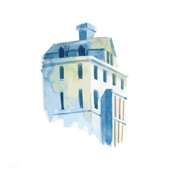 Illustration of Mediterranean city building e.. | Free stock vector - 380744