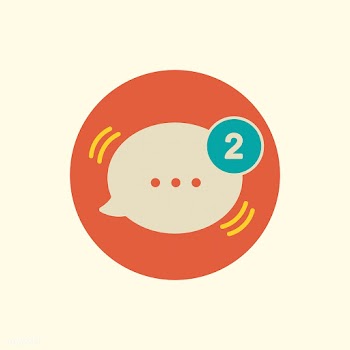 Illustration of message speech bubble icon | Free stock vector - 24415