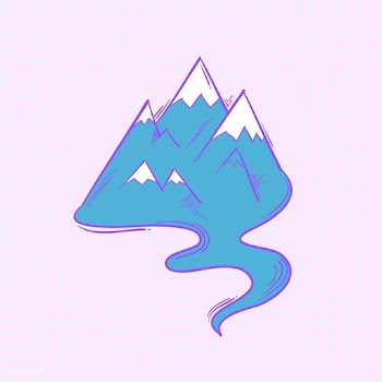 Illustration of mountain isolated on backgrou.. | Free stock vector - 60900