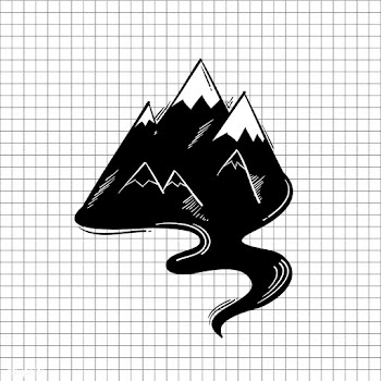 Illustration of mountain isolated on backgrou.. | Free stock vector - 60907